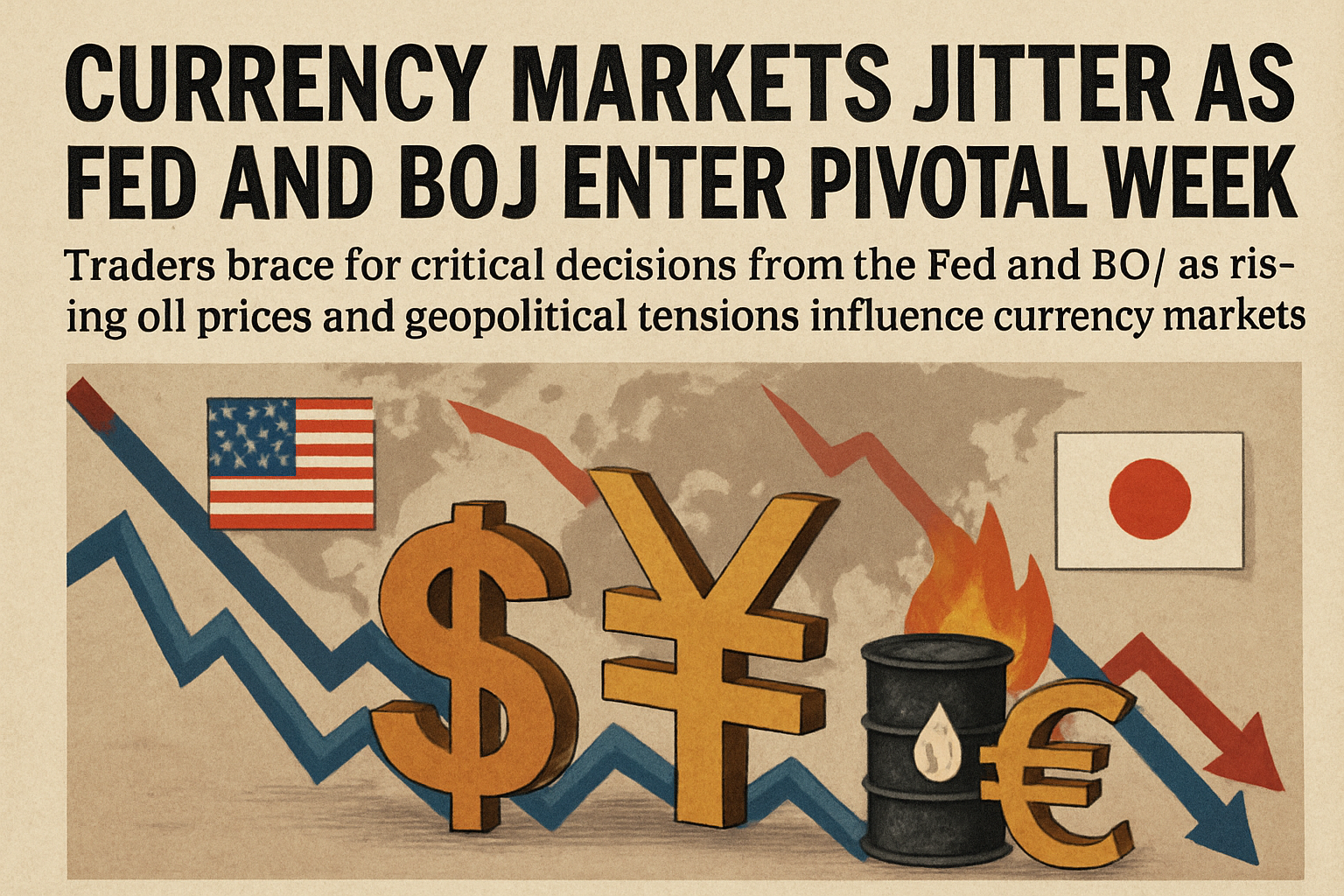 Currency Markets Face Uncertainty Amid Fed and BOJ Decisions